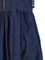 Zimmermann Blue Cotton Midi Dress