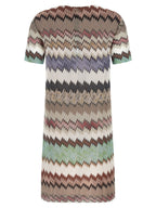 Missoni Multicolor Viscose Short Dress