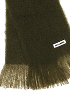 Jil Sander Bicolor Wool Scarf