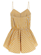 Bicolor Cotton Rompers