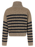 Brunello Cucinelli Multicolor Wool Cardigan