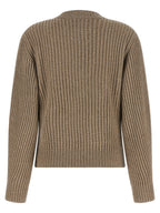 Brunello Cucinelli Beige Cashmere Cardigan