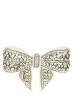 Self-Portrait White Polyester Hair Clip