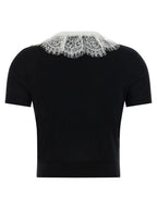 Self-Portrait Bicolor Wool Blouse