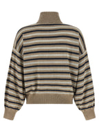 Brunello Cucinelli Multicolor Virgin Wool Cardigan