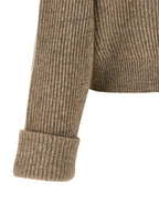 Brunello Cucinelli Beige Cashmere Cardigan