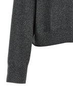 Brunello Cucinelli Gray Cashmere Cardigan