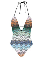 Missoni Multicolor Polyester One-Piece Swimsuit
