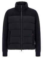 MooRER Blue Wool Full-Length Jacket
