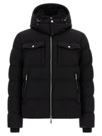 MooRER Black Wool Bomber