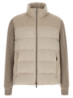 MooRER Beige Wool Full-Length Jacket