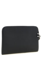 Dolce & Gabbana Black Calfskin Clutch Bag