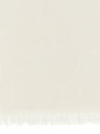 Brunello Cucinelli White Cashmere Scarf