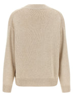 Brunello Cucinelli Beige Cashmere Cardigan