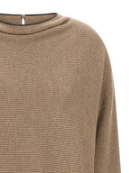 Brunello Cucinelli Beige Virgin Wool Short Dress