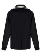 Dsquared² Blue Wool Coat