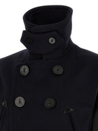 Dsquared² Blue Wool Coat
