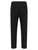 Brunello Cucinelli Black Virgin Wool Dress Pants