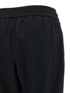 Brunello Cucinelli Black Cotton Joggers (Workout Pants)