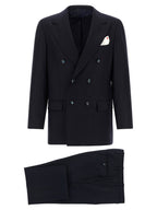 Kiton Blue Virgin Wool Two-Piece Suit