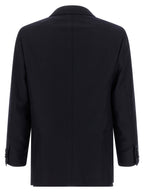 Kiton Blue Virgin Wool Two-Piece Suit