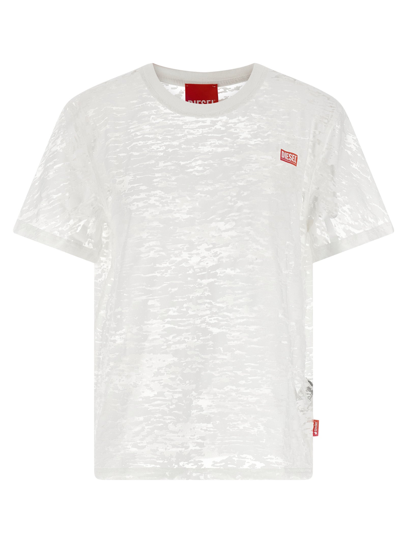 Diesel White Cotton Sportswear