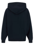 Jil Sander Blue Cotton Sweatshirt