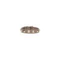 Gray Calf Leather Bos Taurus Bracelet