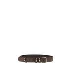 Brown Suede Leather Regular Belt
