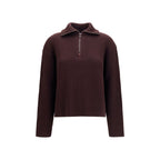 Brown Wool Oves Aries Sweatshirt