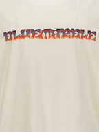 Bluemarble White Cotton T-Shirt