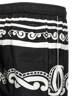 Dolce & Gabbana Bicolor Silk Casual Pants