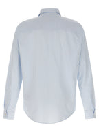 Ami Paris Blue Cotton Blouse