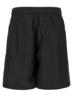 Givenchy Black Polyester Bermuda Shorts