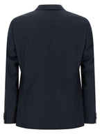 ZEGNA Blue Wool Two-Piece Suit