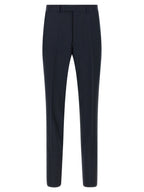 ZEGNA Blue Wool Two-Piece Suit