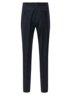 ZEGNA Blue Wool Two-Piece Suit