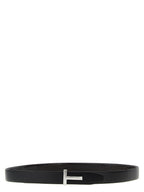 Tom Ford Brown Calfskin Regular Belt