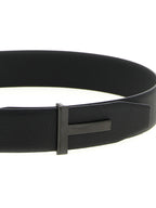 Black Calfskin Belt