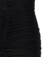 Elisabetta Franchi Black Viscose Short Dress