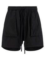 Thom Krom Black Organic Cotton Bermuda Shorts
