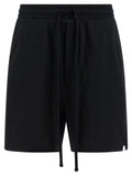 Thom Krom Black Cotton Bermuda Shorts