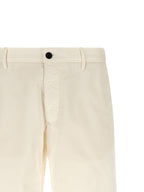 Incotex White Cotton Bermuda Shorts