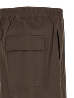 Rick Owens Brown Cotton Bermuda Shorts