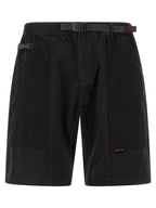 Gramicci Black Cotton Bermuda Shorts