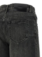 PURPLE Black Cotton Bermuda Shorts