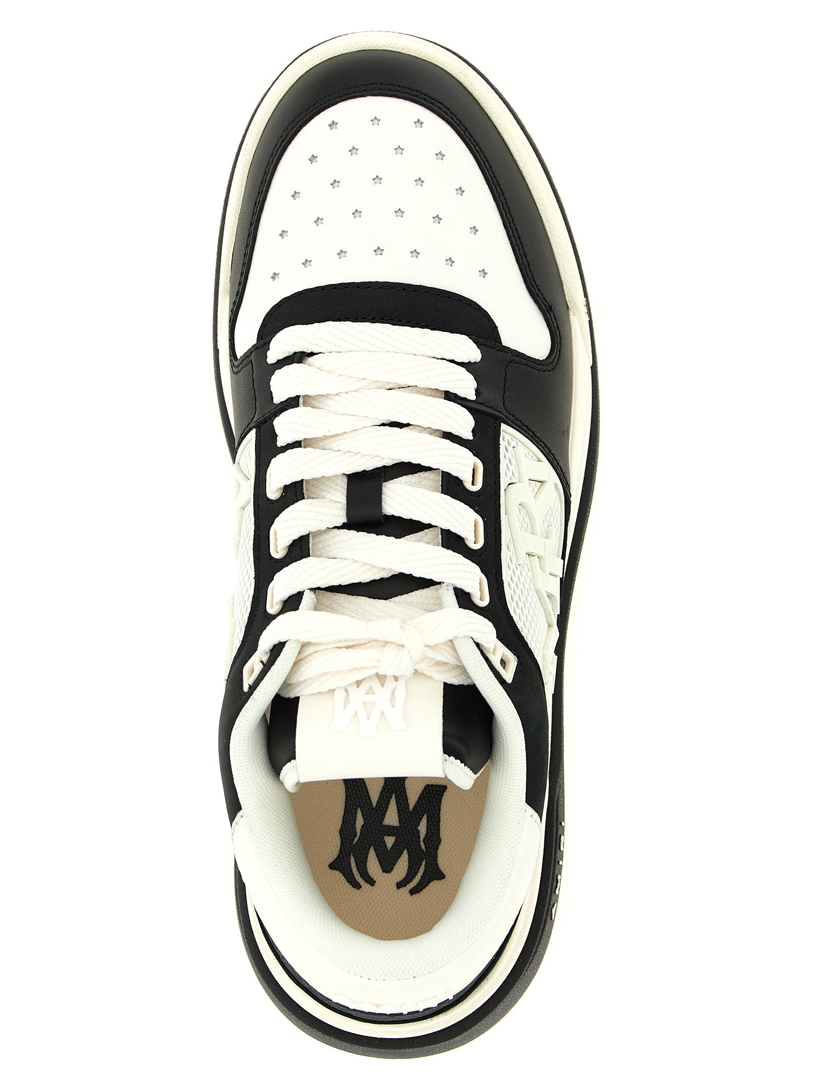Bicolor Calfskin Low Top Sneakers