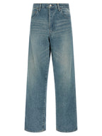 SSSTEIN Blue Cotton Jeans Denim