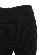 Ganni Black Organic Cotton Casual Pants