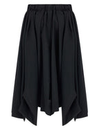 Comme Des Garçons Black Wool Bermuda Shorts